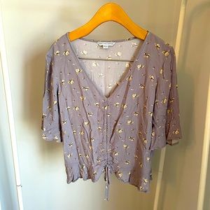 A&E lavender top